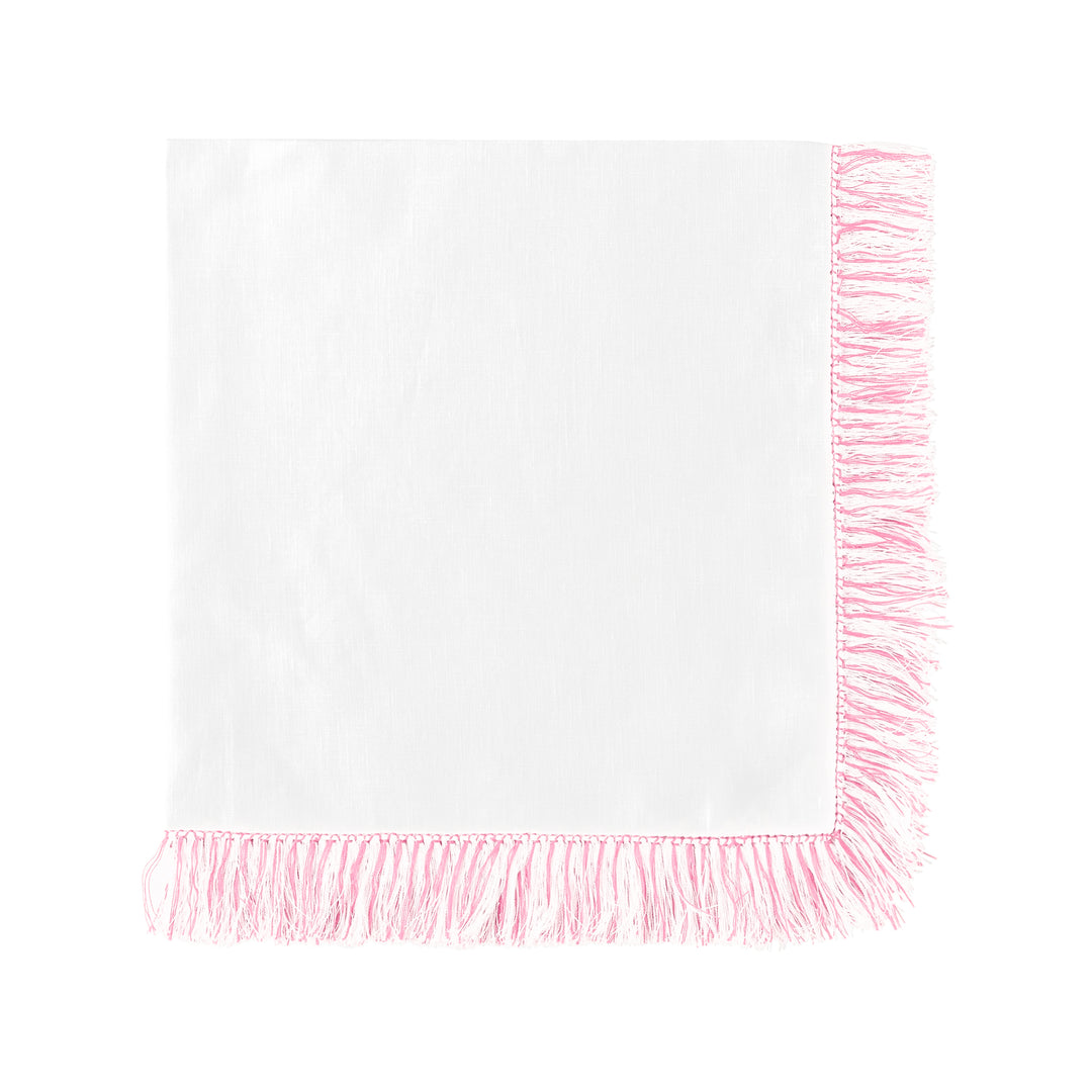 Fringe Napkins - Pink