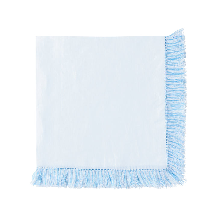 Fringe Napkins - Blue