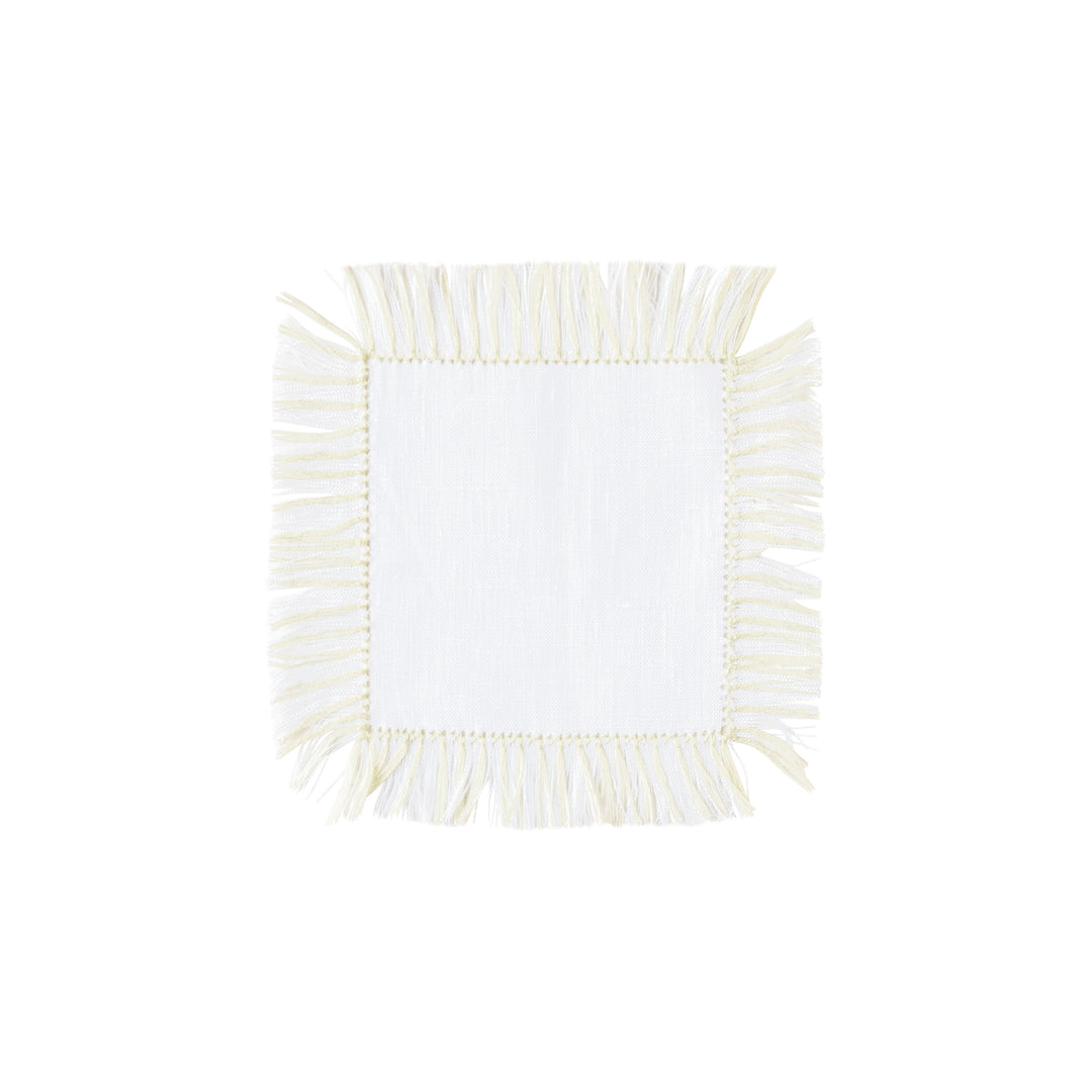 Fringe Coasters - Pistachio