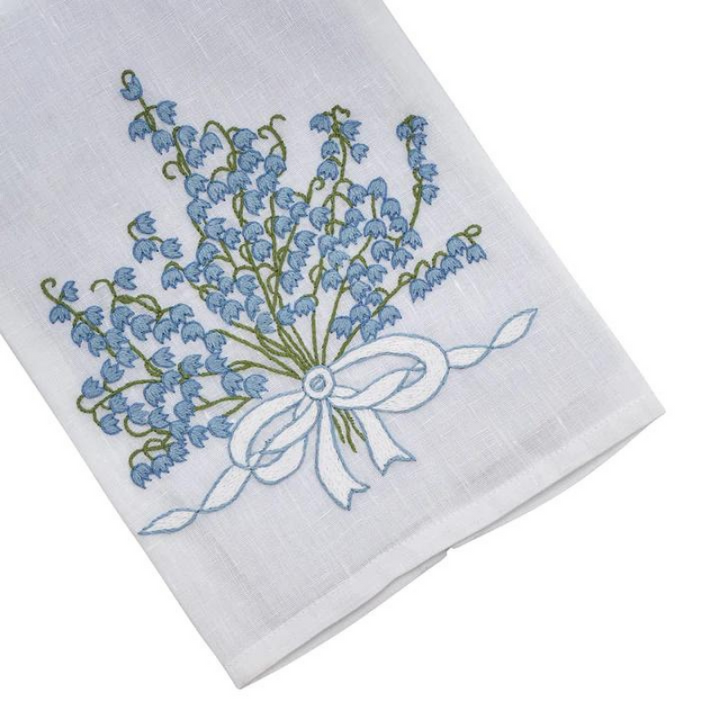 Sweet William Tea Towel - Blue