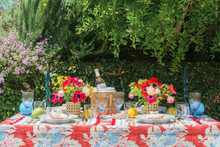 Tatiana Tablecloth - Red