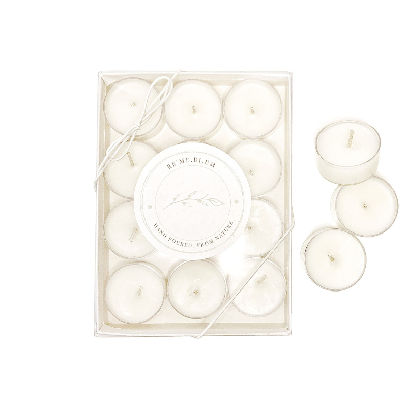 RE'ME.DI.UM Jasmine & Lily Tea Lights