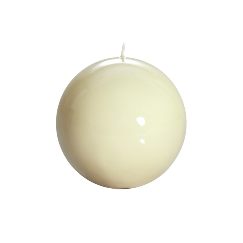 Sphere Candle - Cream