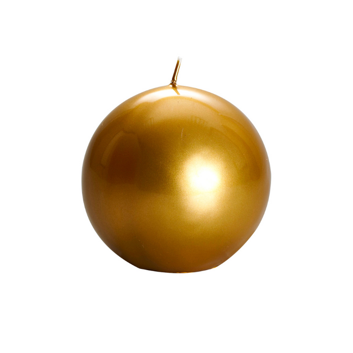 Sphere Candle - Gold