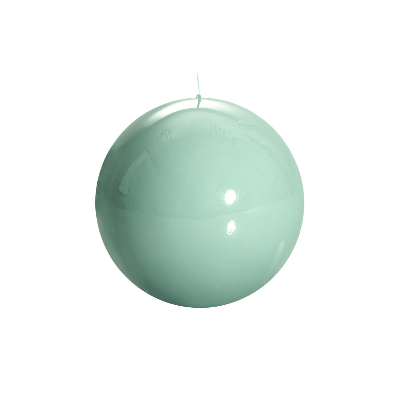 Sphere Candle - Water Green