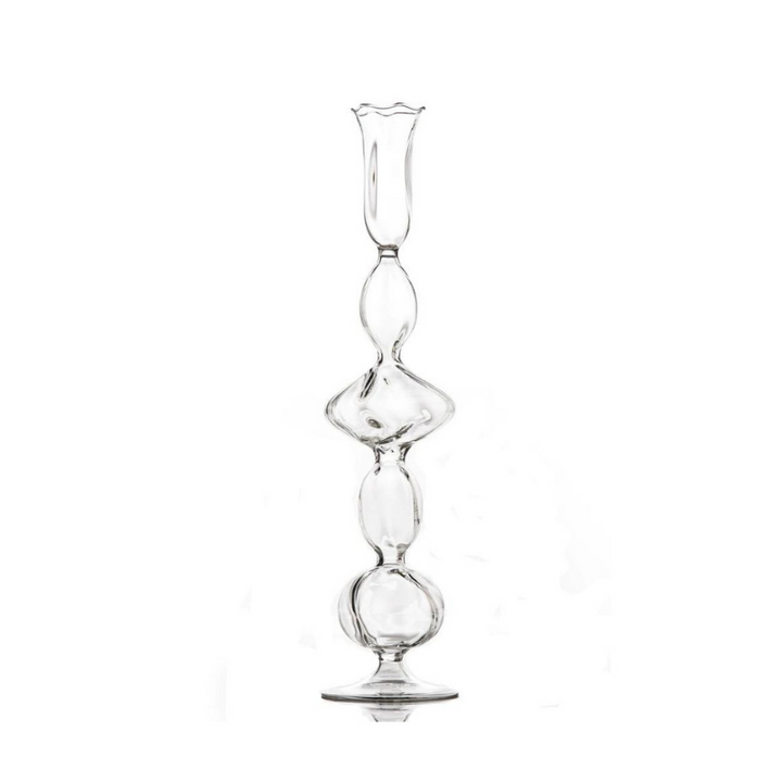 Grand Flat Ball Candlestick Holders