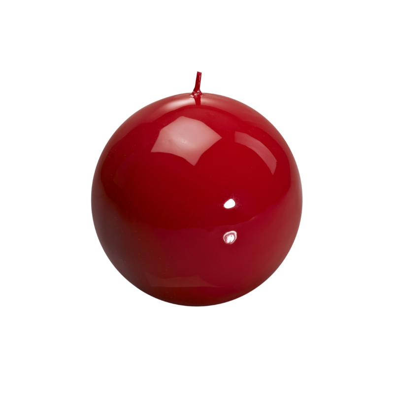 Sphere Candle - Red