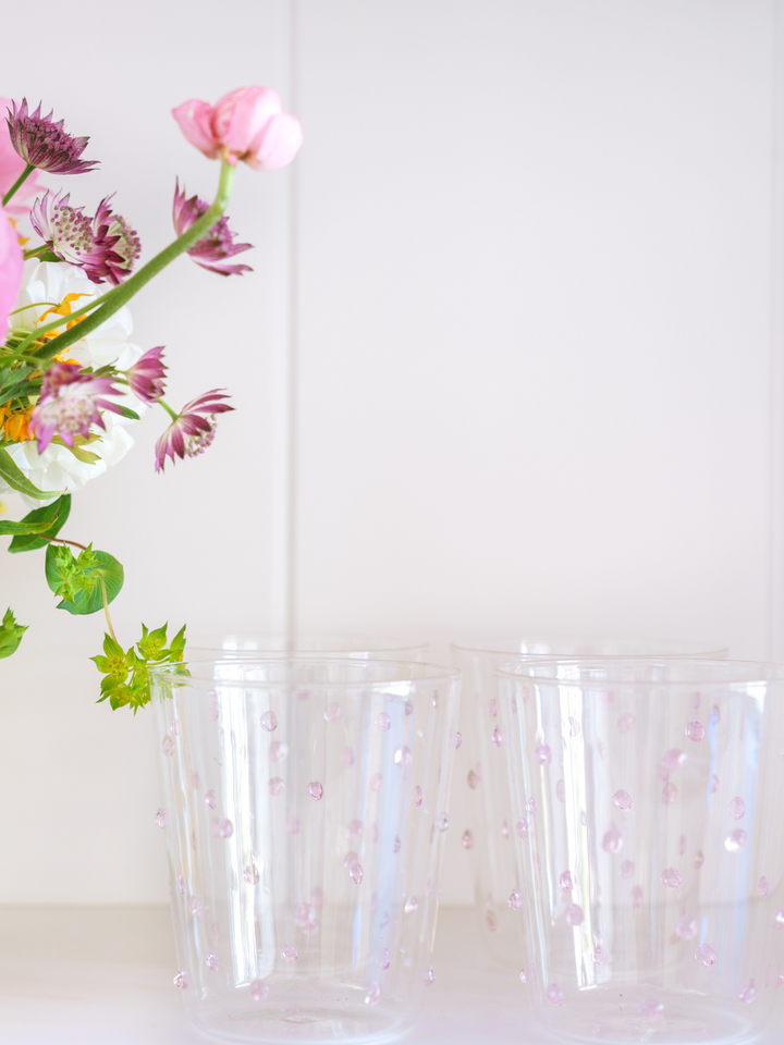 Confetti Tumblers - Pink