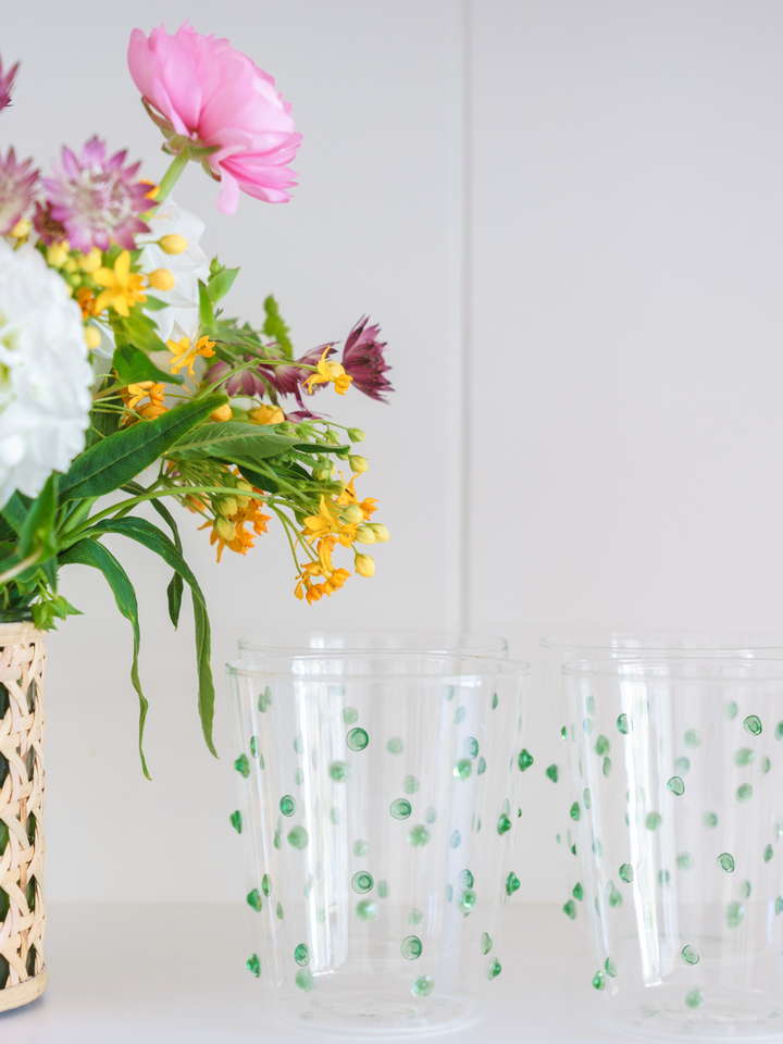 Confetti Tumblers - Green