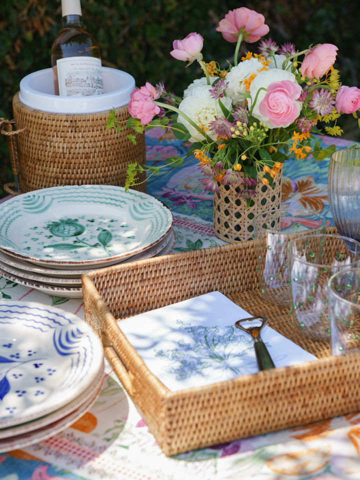 Rattan Serving Tray