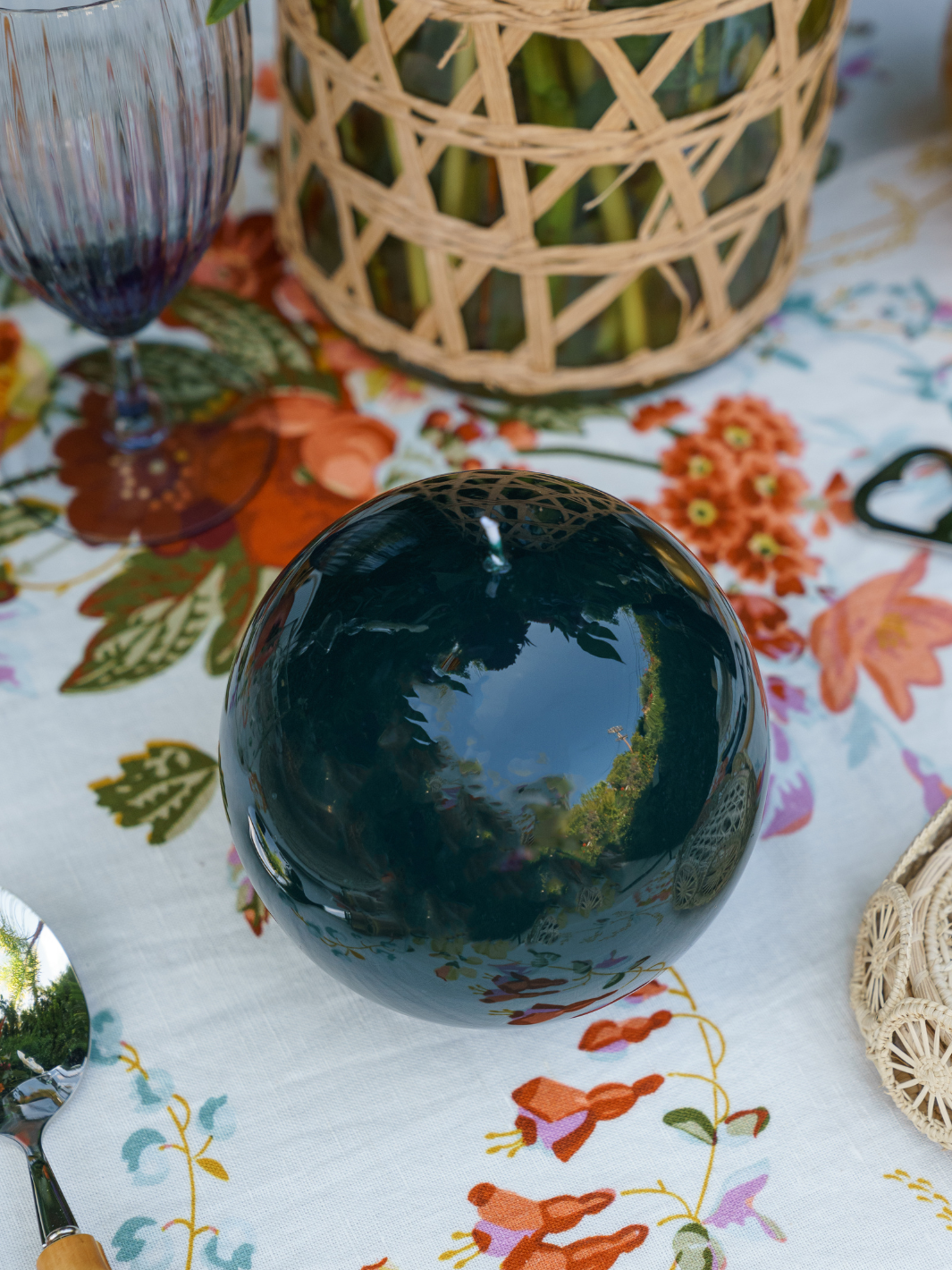 Sphere Candle - English Green