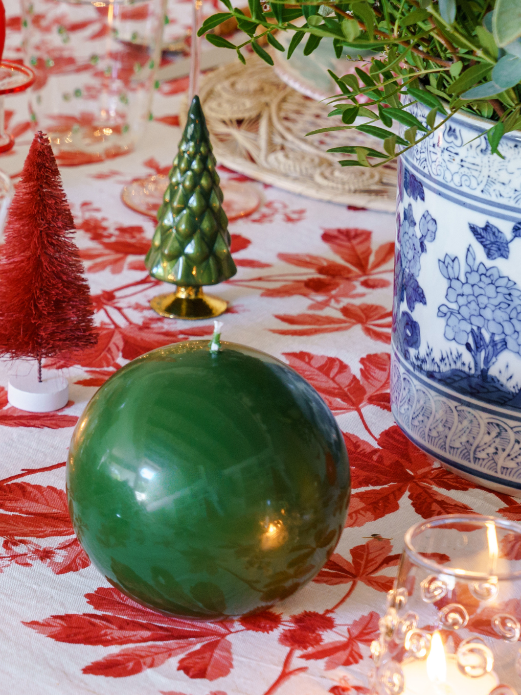 Sphere Candle - Green