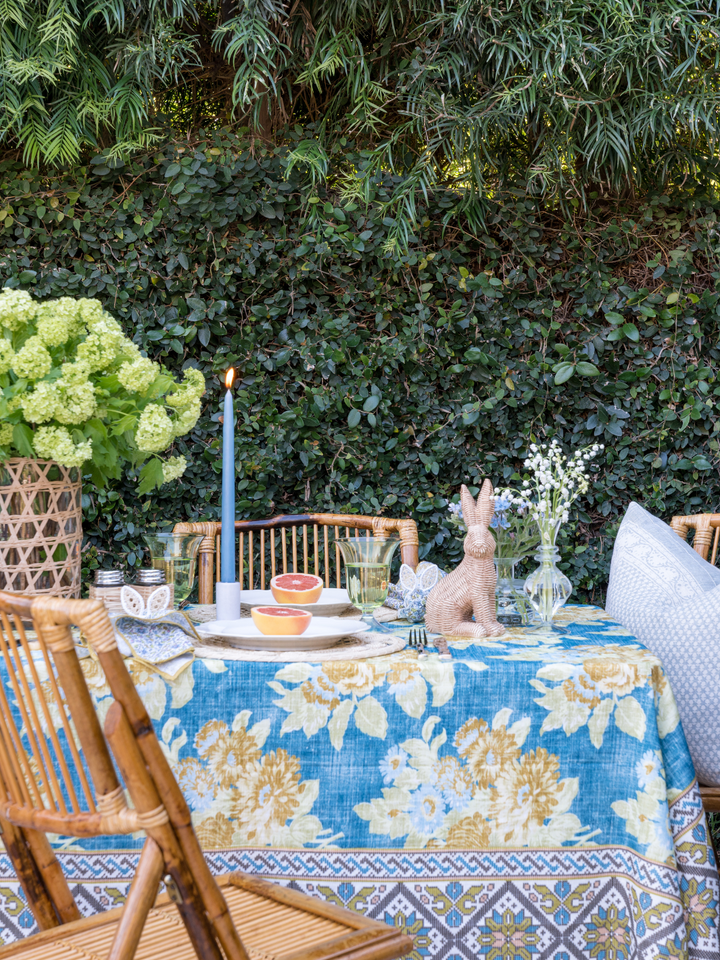 Tatiana Tablecloth - Indigo