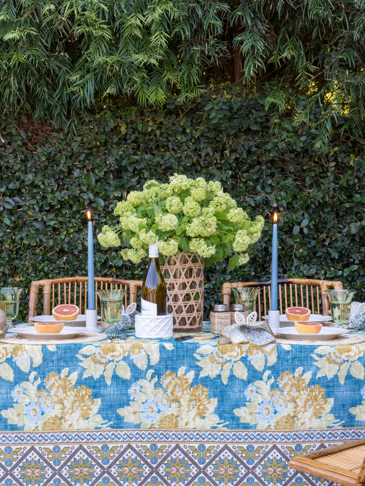 Tatiana Tablecloth - Indigo