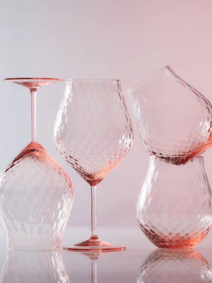 Isla Universal Wine Glasses - Pink