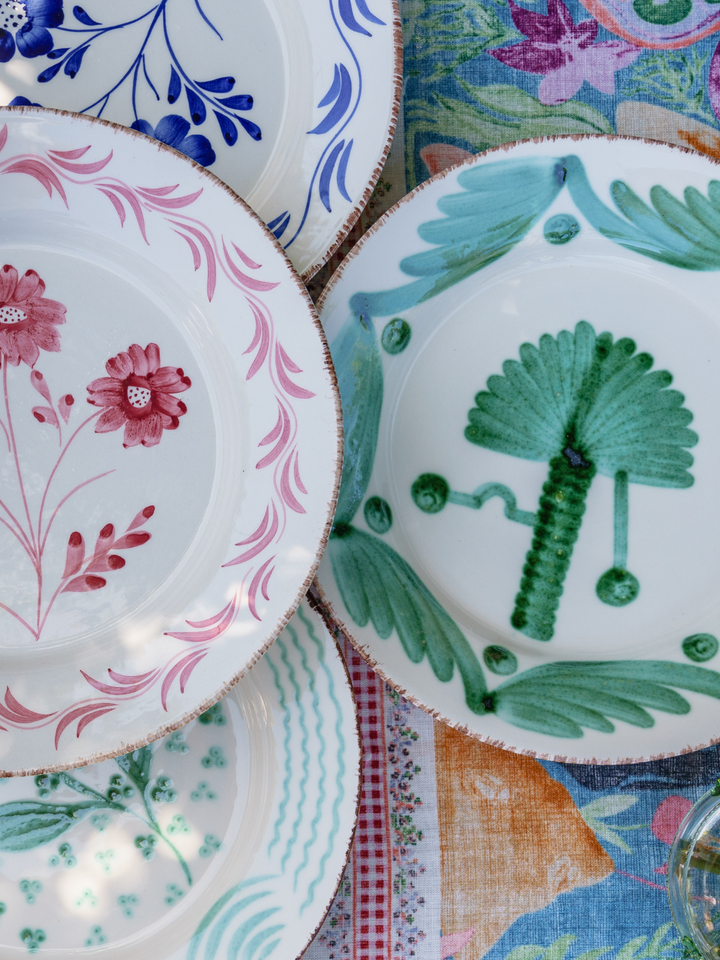 Palmas Dinner Plates - Green