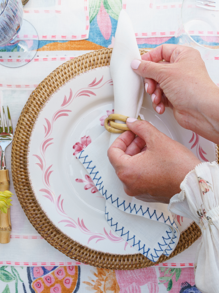 Bamboo Trio Napkin Rings