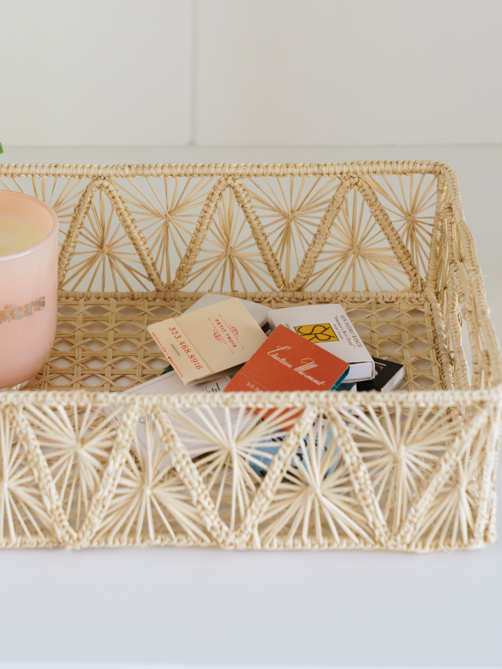 Calabria Woven Decorative Tray