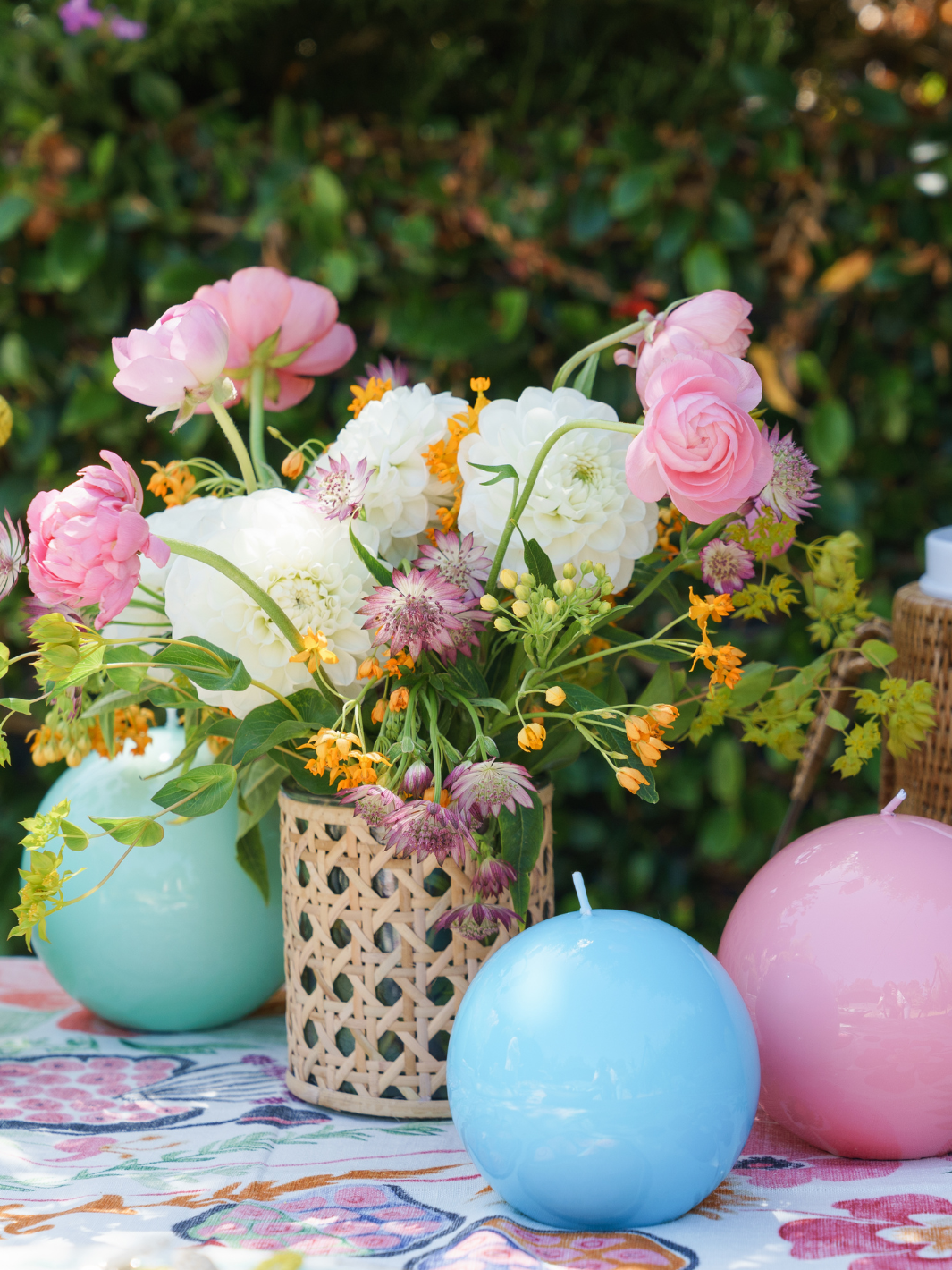 Sphere Candle - Pink