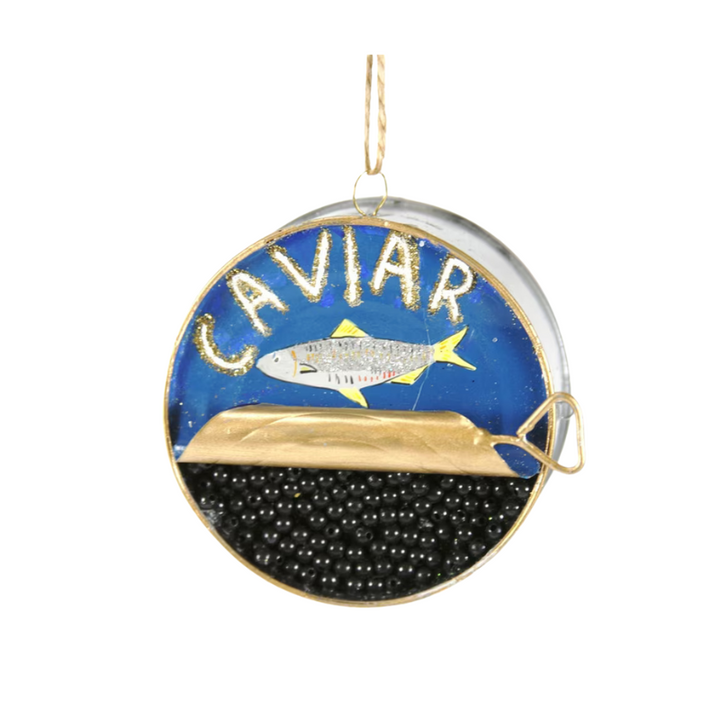 Blue Caviar Ornament