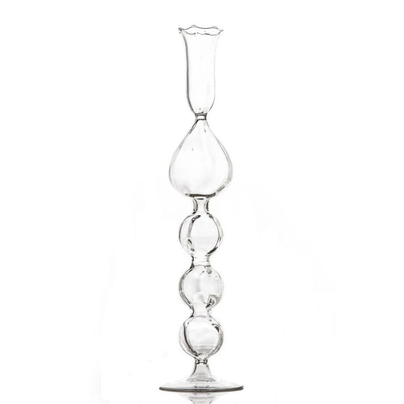 Grand Teardrop Candlestick Holders