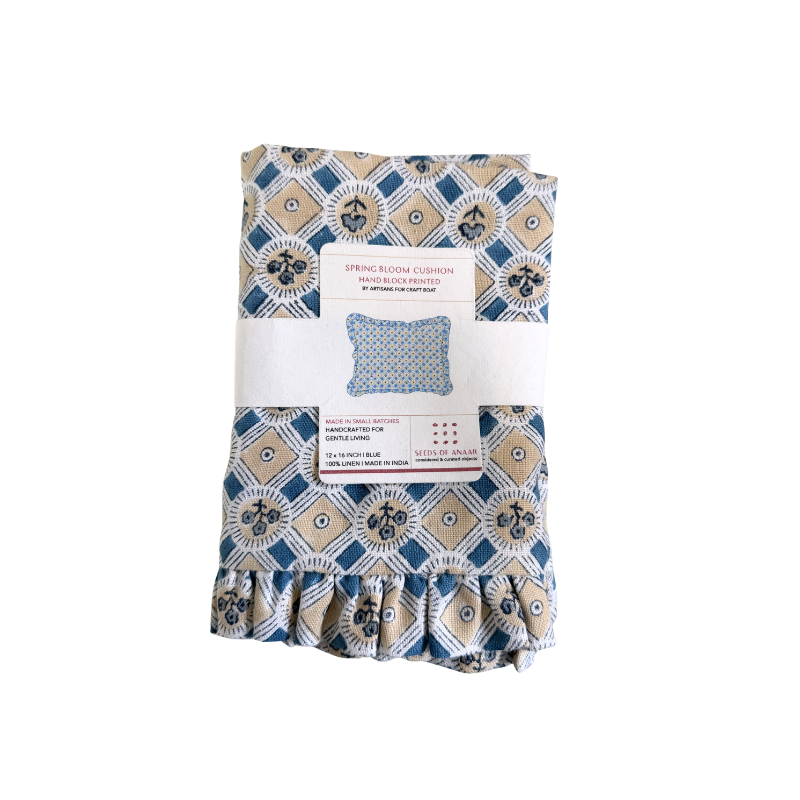 Spring Bloom Ruffled Pillow Sham