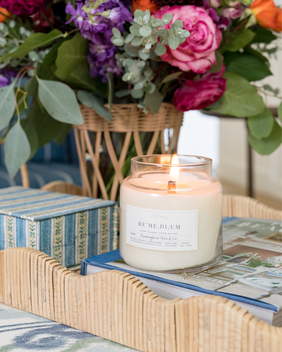 RE'ME.DI.UM x Hummingbird Candle