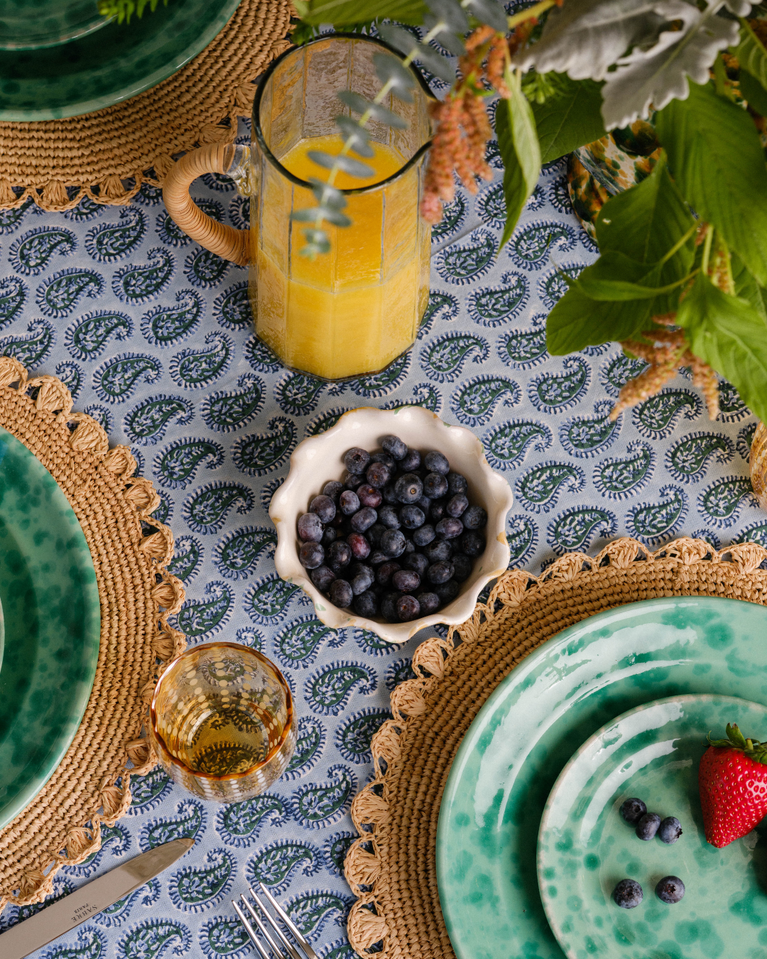 Hammered Glass Pitcher - Clear