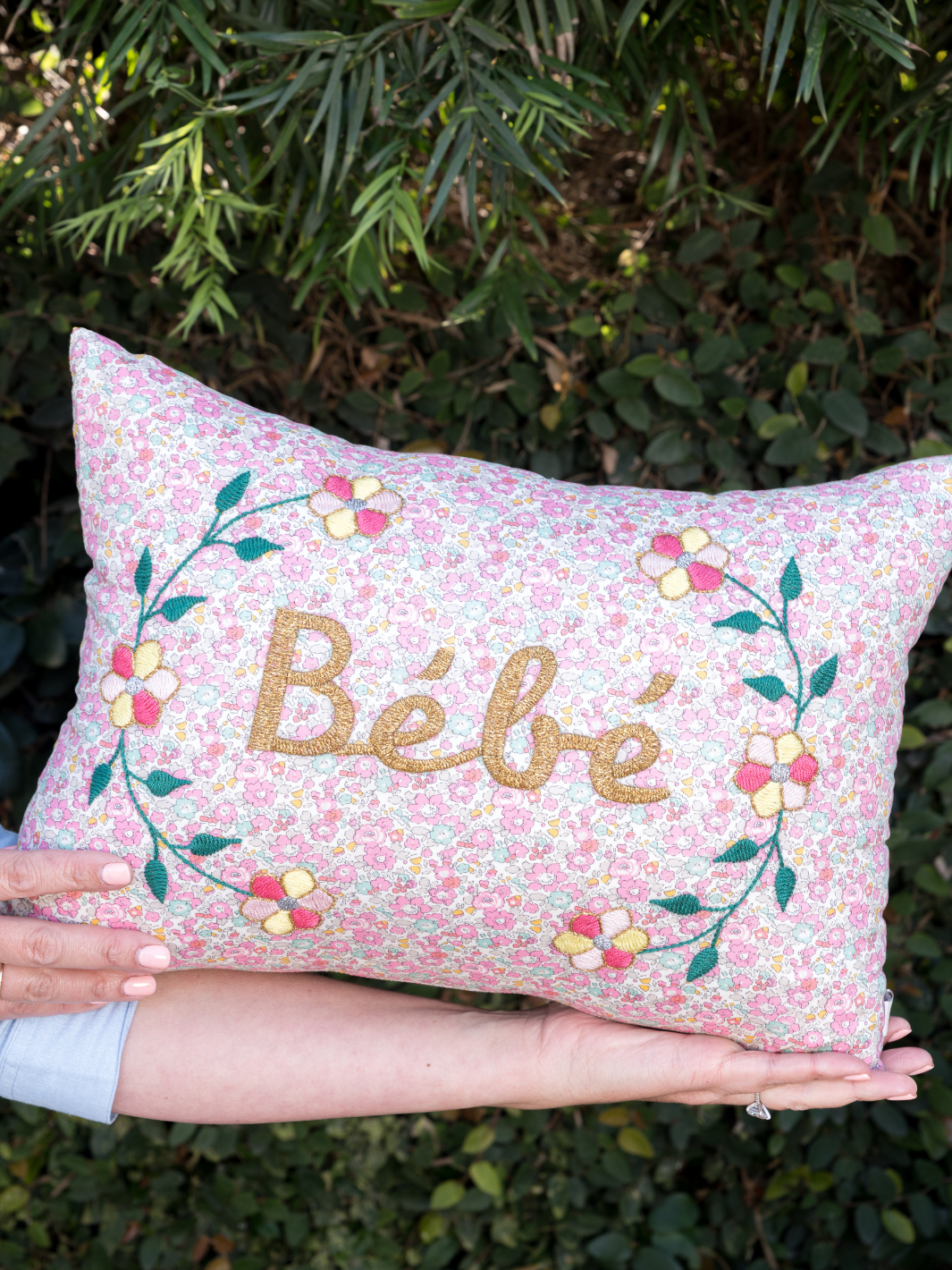 Liberty Embroidered Bébé Pillow