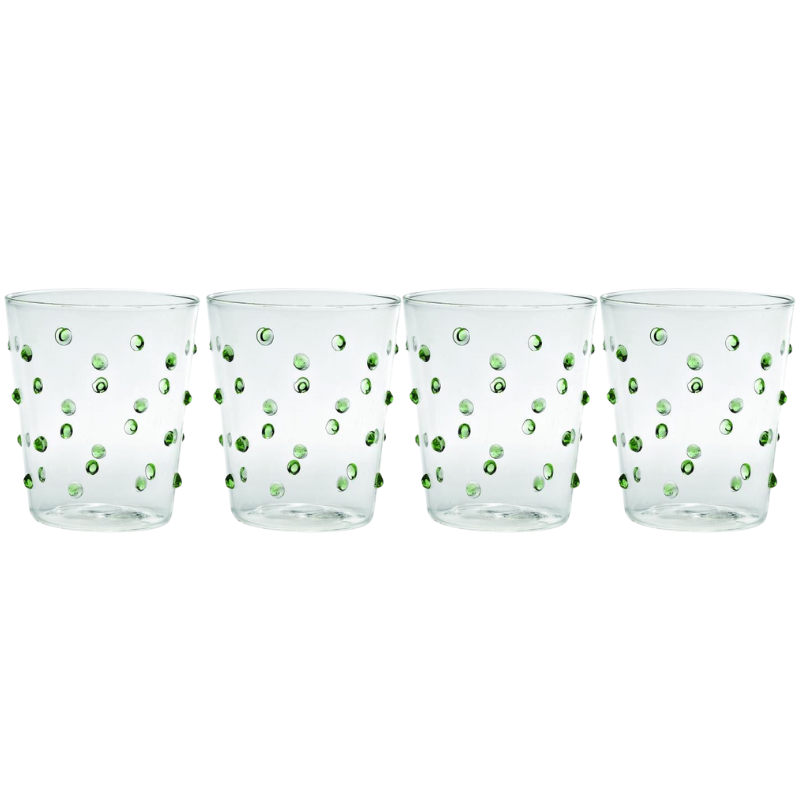 Confetti Tumblers - Green