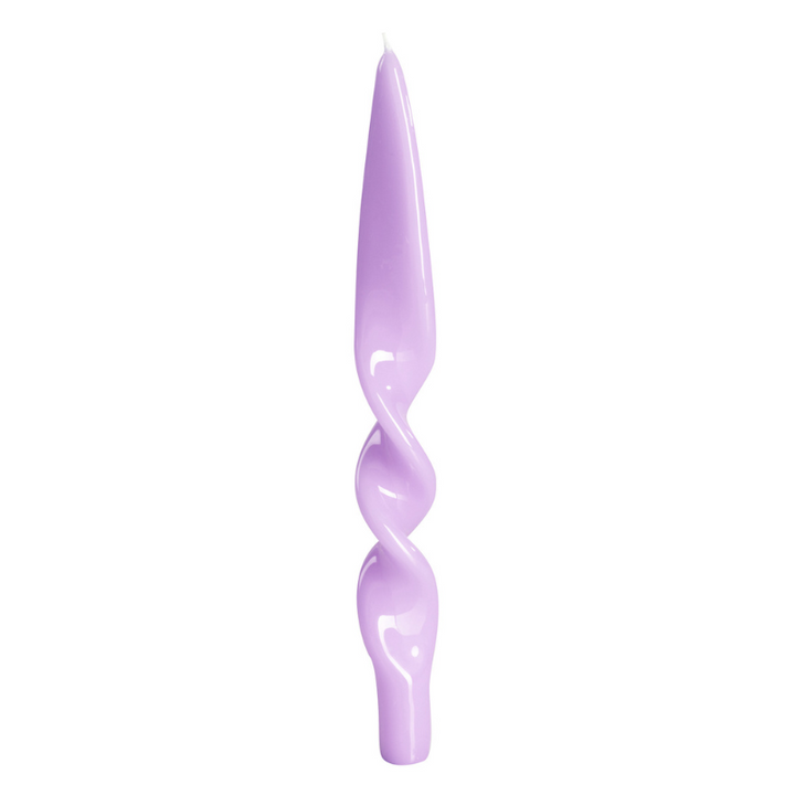 Swirl Candles - Lilac