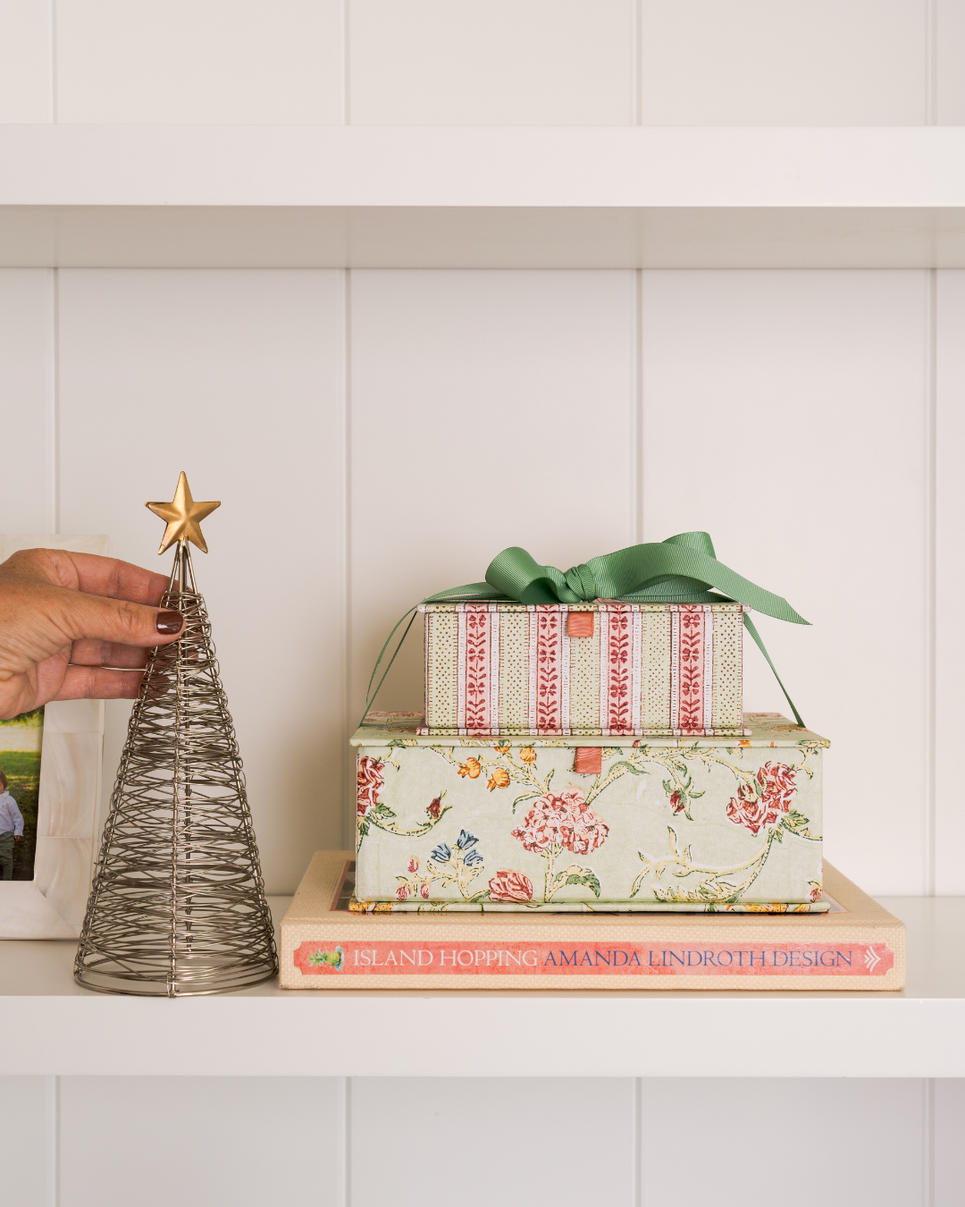 Keepsake Box Set - Floral & Stripe