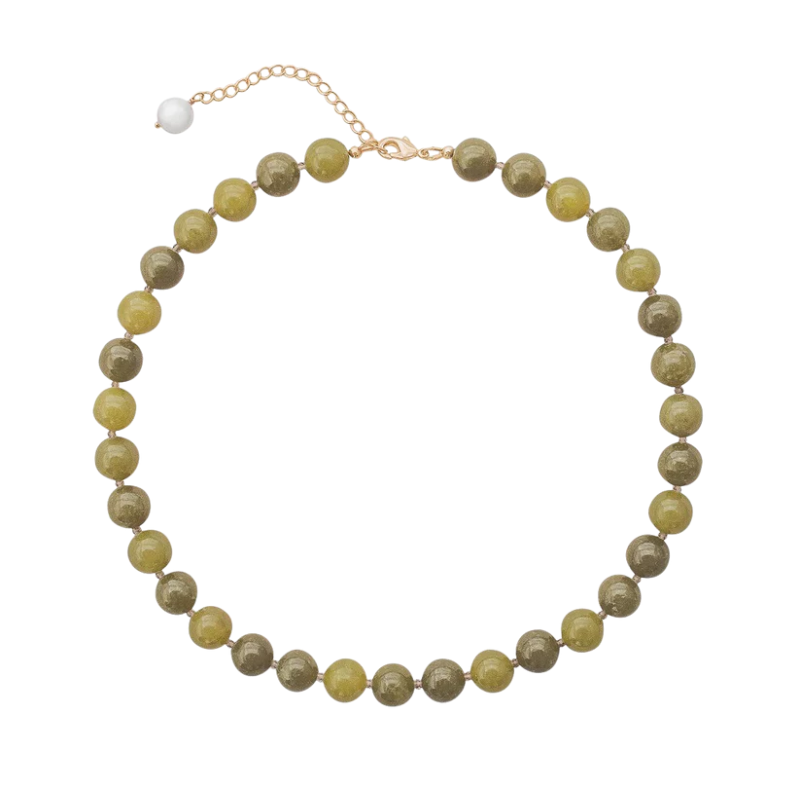 Rita Necklace - Olive