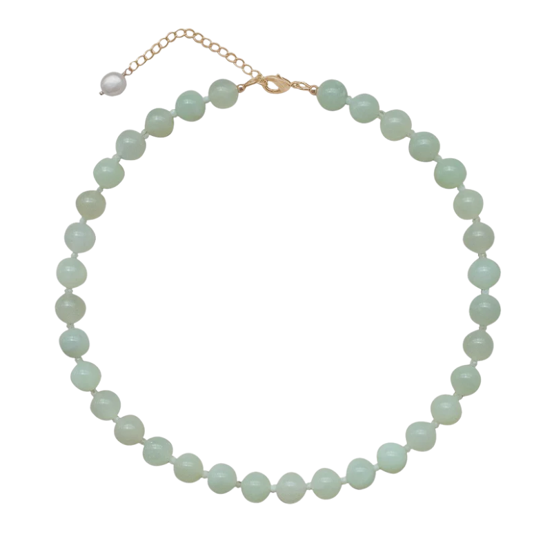 Rita Necklace - Light Green