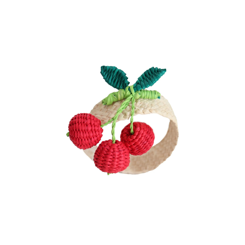 Cherry Napkin Rings – Hummingbird Home & Co.