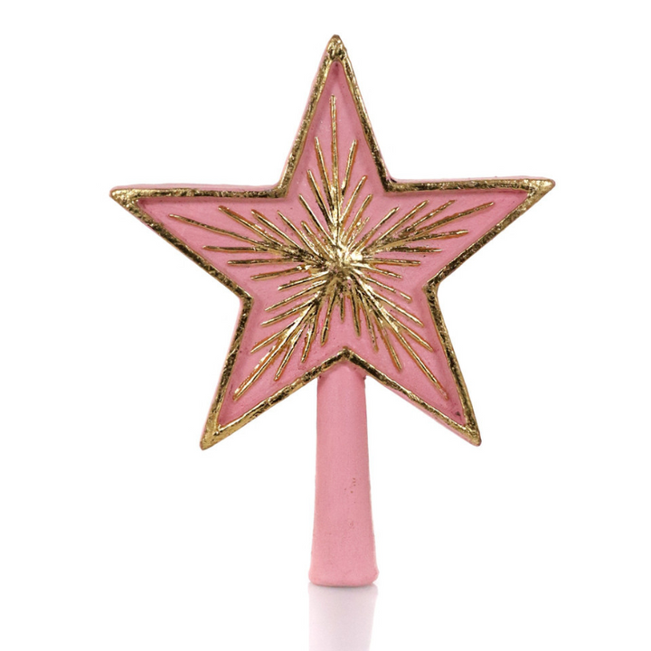 Pink Star Tree Topper