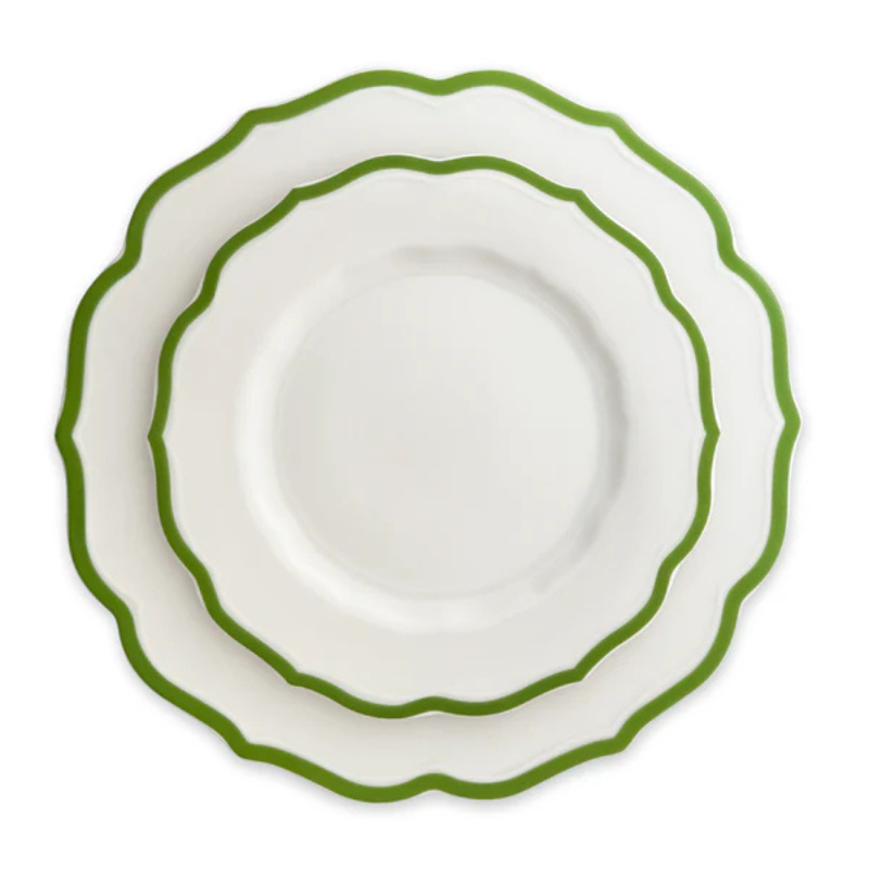 Gemma Salad Plate - Green