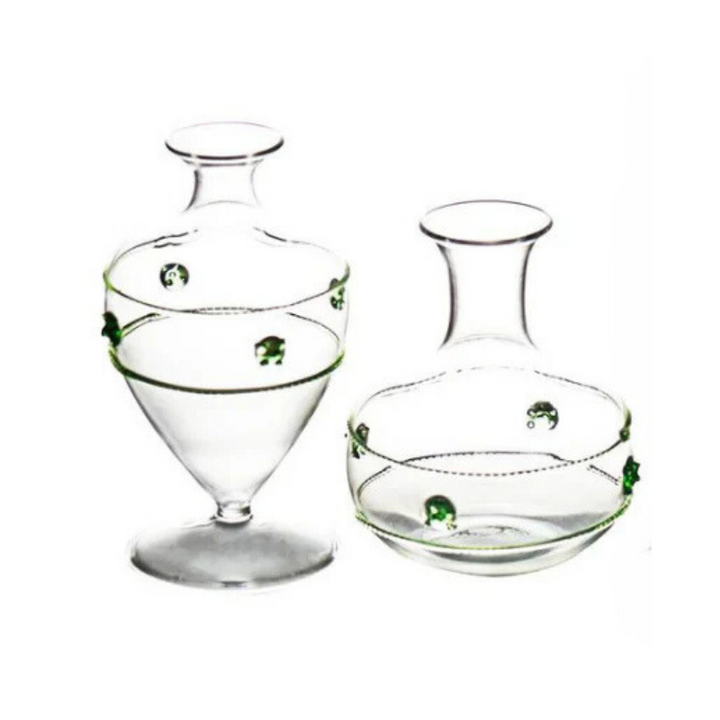 Green Rope Bud Vases - Set of 2