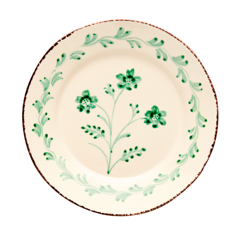 Floral Vine Dinner Plates - Set of 2