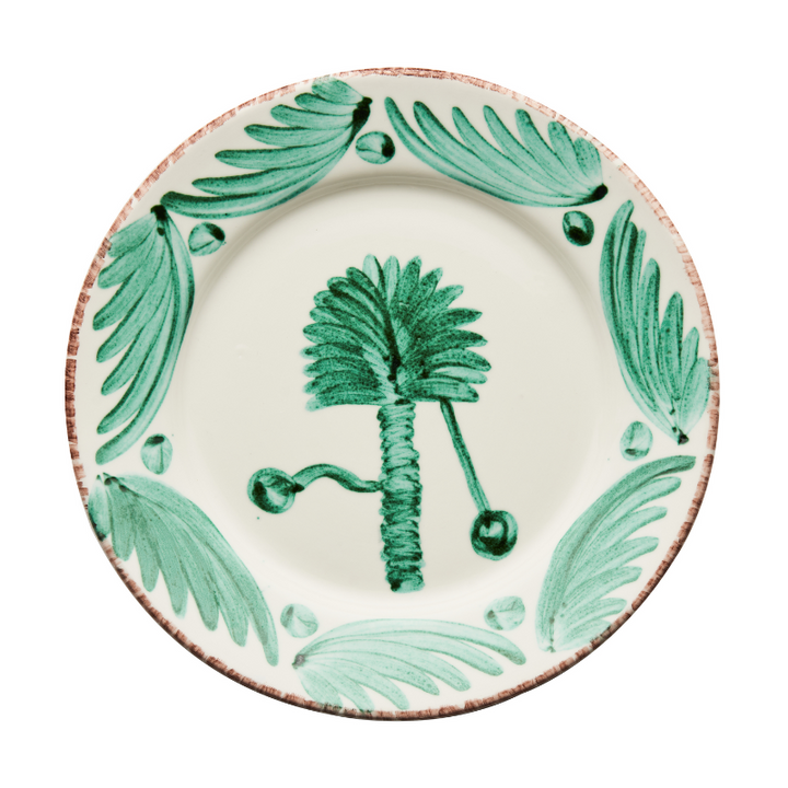 Palmas Dinner Plates - Green