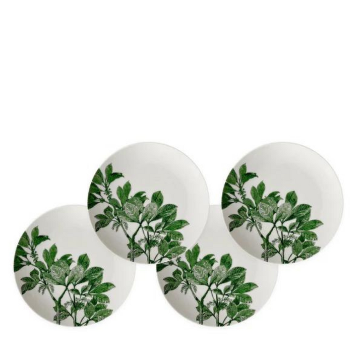 Arbor Green Canapé Plate Set