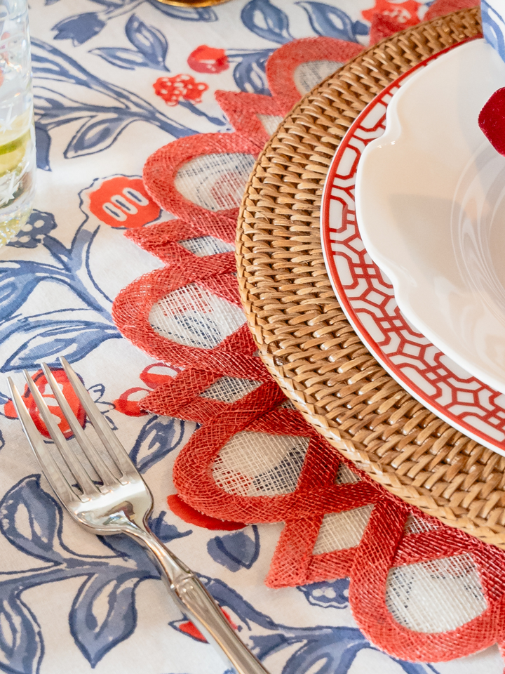 Starburst Placemats - Red