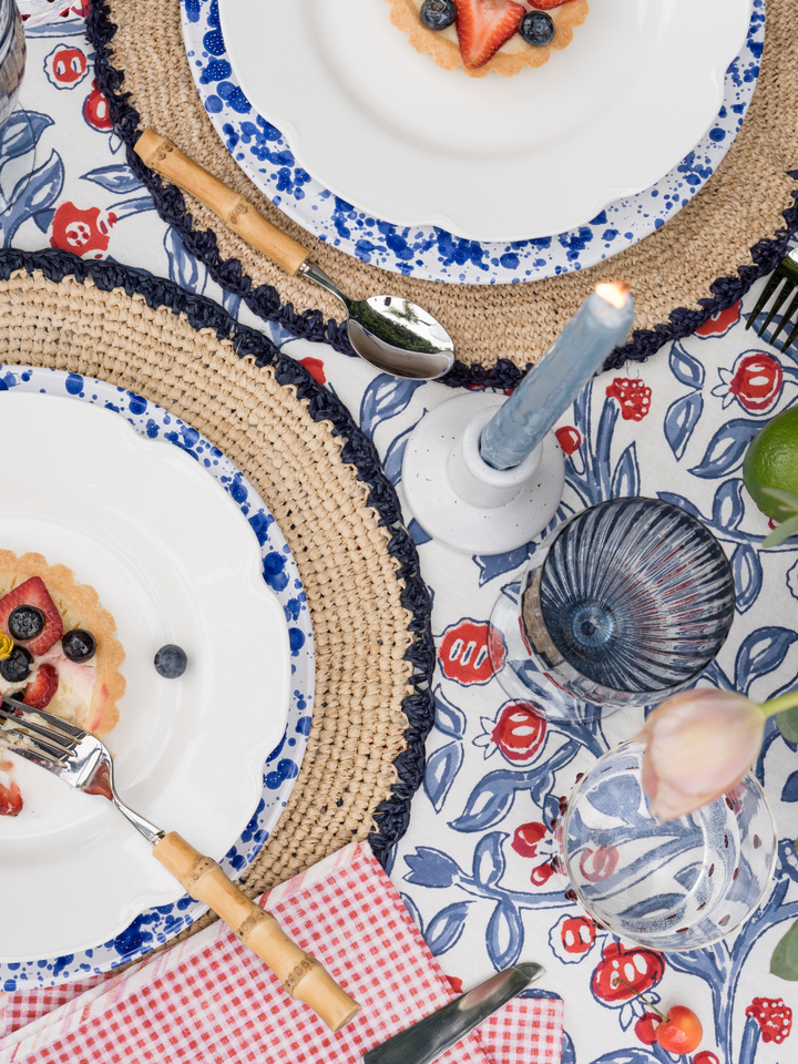 Woven Placemats - Navy