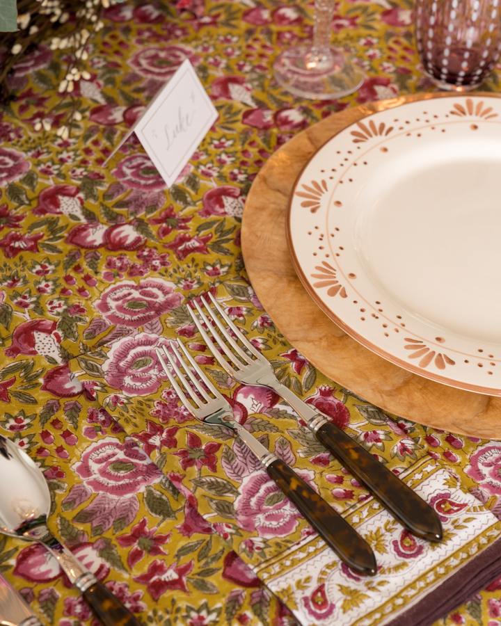 Pomegranate Garden Tablecloth