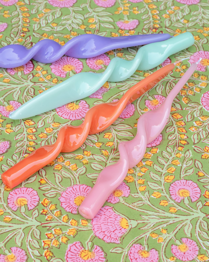 Swirl Candles - Peach Fizz