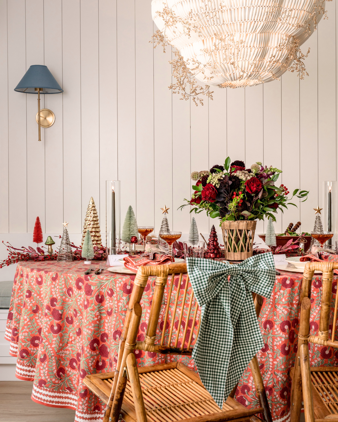 Oversized Wreath Bow - Pine