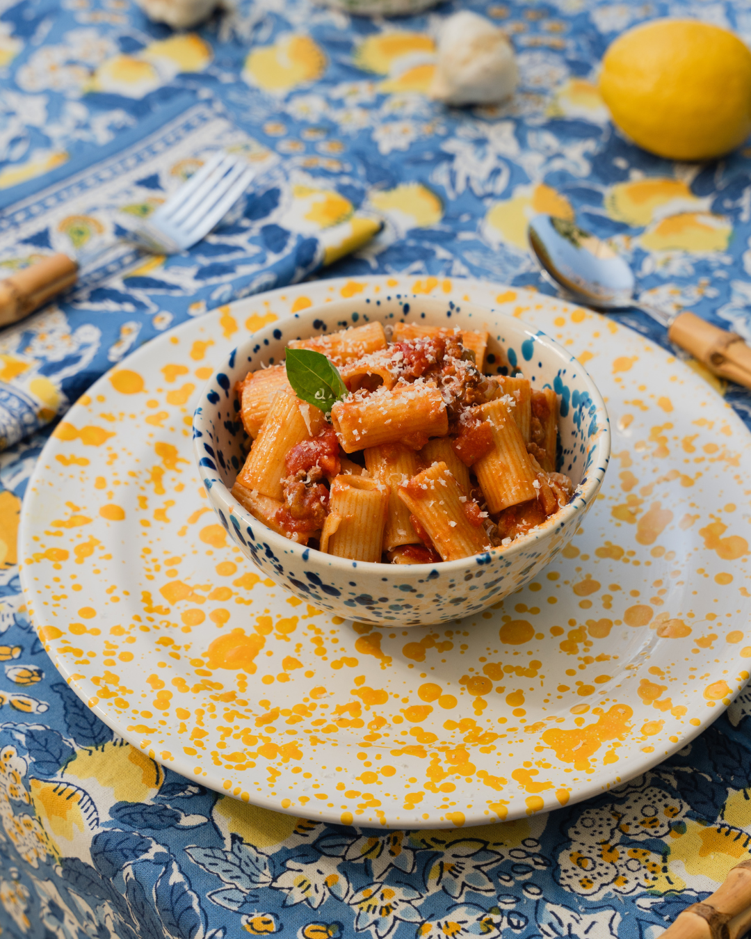 Capri Dinner Plates - Marigold