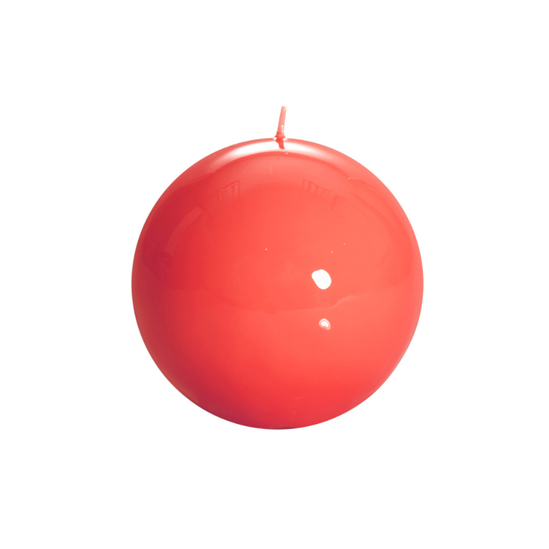 Sphere Candle - Coral