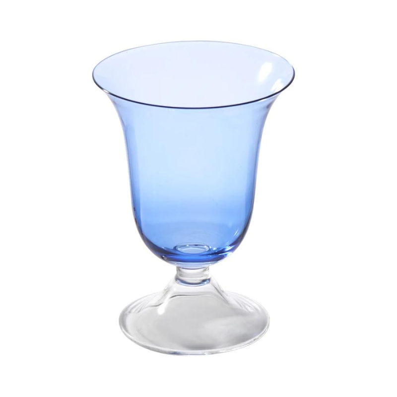 Claire Water Glasses - Cobalt