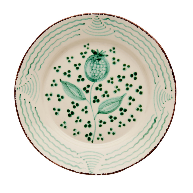 Pomegranate Dinner Plates - Set of 2